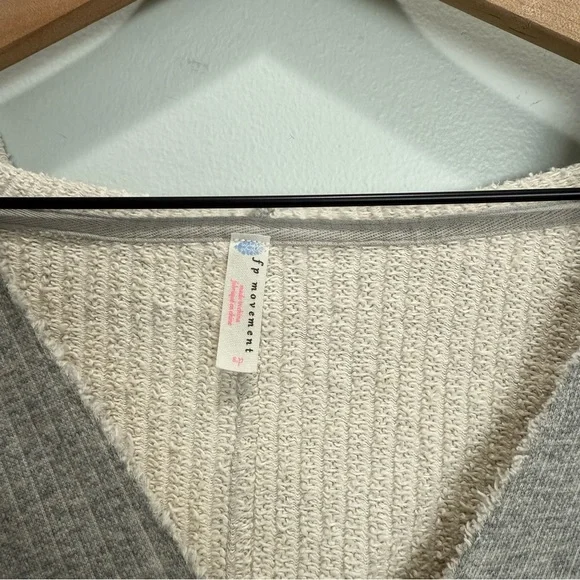 Free People FP Movement Dream Catcher Gray Hoodie - Picture 5 of 7